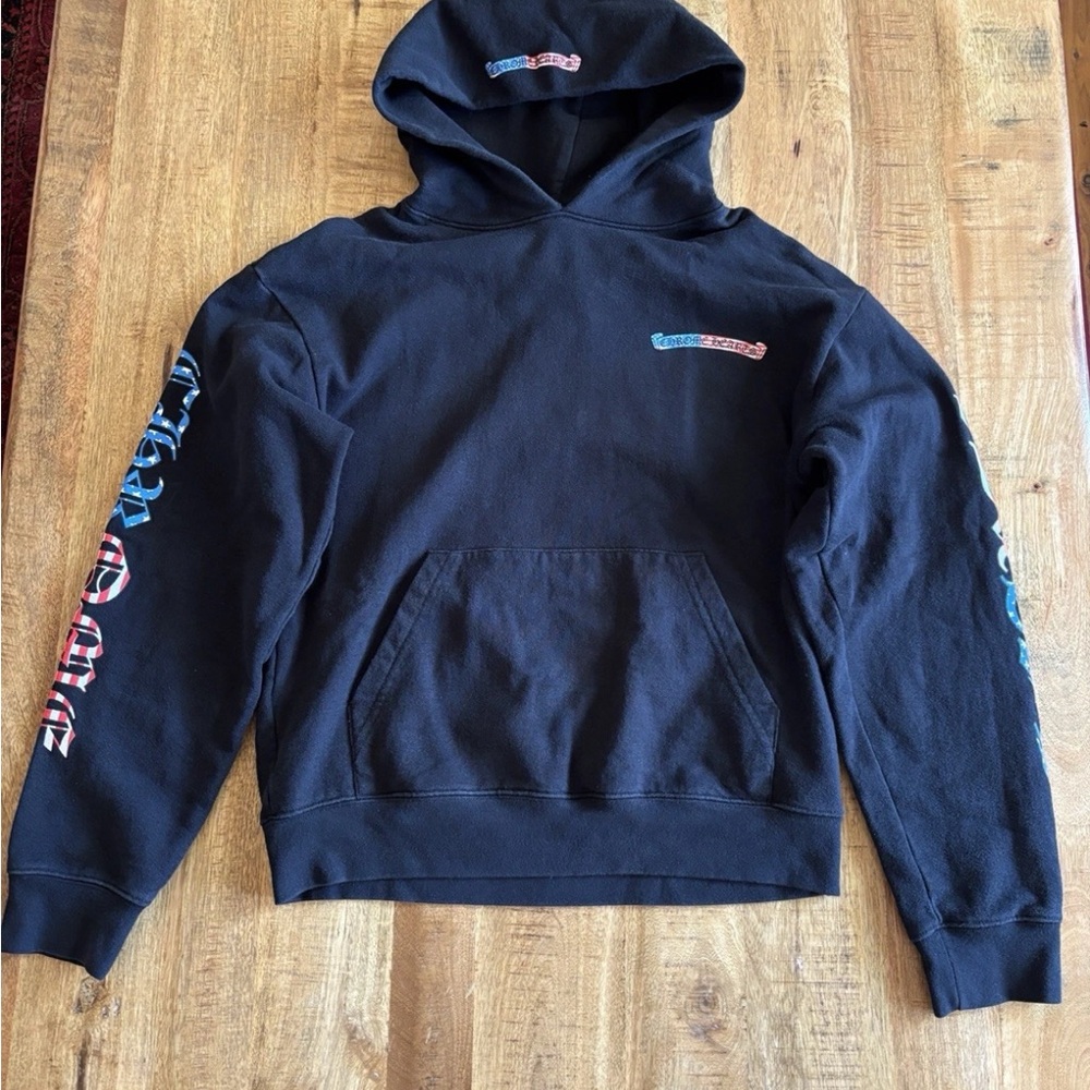 Chrome Hearts USA Black Hoodie